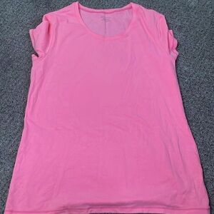 Pink tee